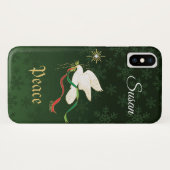 White Dove Spreiding Peace Case-Mate iPhone Case (Achterkant (horizontaal))
