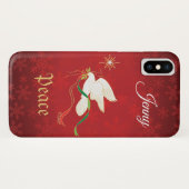 White Dove Spreiding Peace Case-Mate iPhone Case (Achterkant (horizontaal))