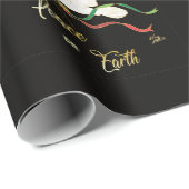 White Dove verspreidt vrede op aarde Cadeaupapier (Rol Hoek)