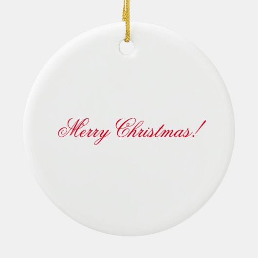 White Dove verspreidt vrede op aarde Keramisch Ornament (Achterkant)