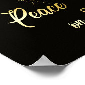 White Dove verspreidt vrede op aarde Poster (Hoek)