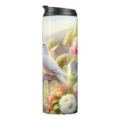 White Doves Cottage Garden Thermosbeker (Geroteerd rechts)