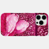 WHITE DOVES IN PINK FUCHSIA Case-Mate iPhone CASE (Achterkant (horizontaal))