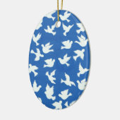 White Doves Ornament (Links)