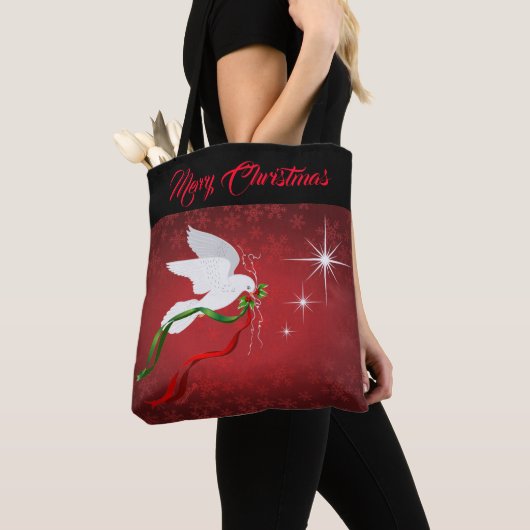 White DoveTote Bag Tote Bag (Dichtbij)