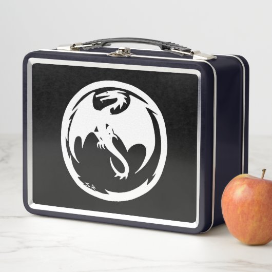 White Dragon Black lunchbox (In situ)