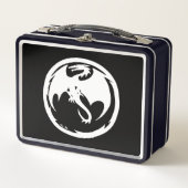 White Dragon Black lunchbox (Voorkant)