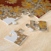 White Dragon - Fractal Art Legpuzzel (Zijkant)