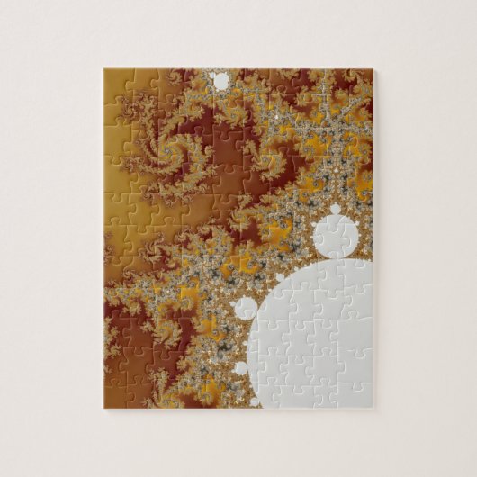 White Dragon - Fractal Art Legpuzzel (Verticaal)