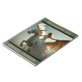 White Dragon Rider Notitieboek (Linkerzijde)