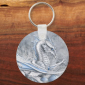 White Dragon Sleutelhanger (Voorkant)