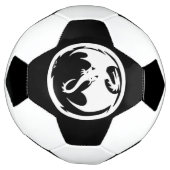 White Dragon-voetbal Voetbal (Gedraaid)