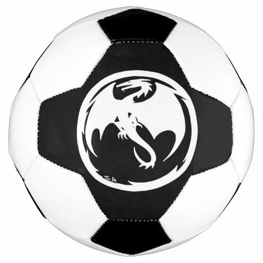 White Dragon-voetbal Voetbal (Voorkant)
