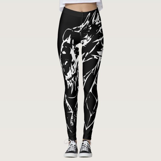 White dragon Women's Leggings (Voorkant)