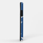 White Dragonflies Pattern —  BG Color Case-Mate iPhone Case (Achterkant/rechts)