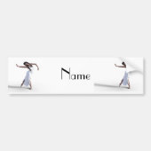 White dress daner Thunder_Cove Bumpersticker (Voorkant)