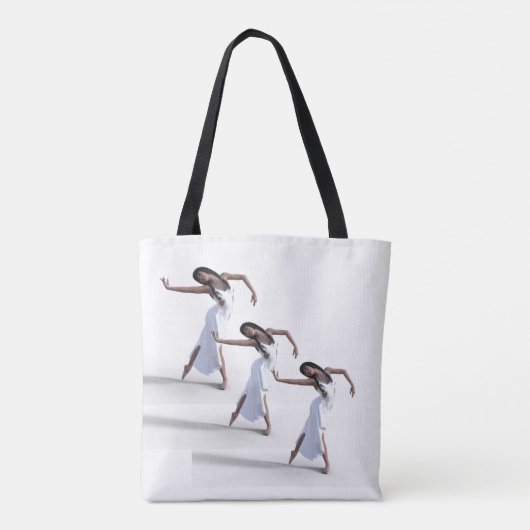 White dress daner Thunder_Cove Canvas tas (Achterkant)