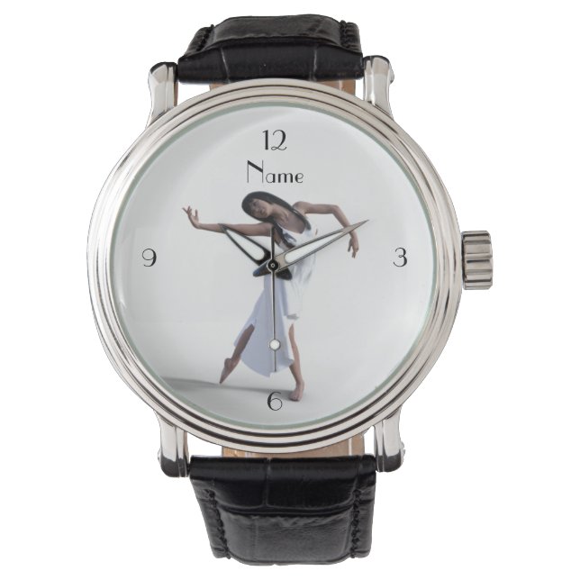 White dress daner Thunder_Cove Horloge (Voorkant)