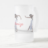 White dress daner Thunder_Cove Matglas Bierpul (Voorkant rechts)