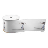 White dress daner Thunder_Cove Satijnen Lint (Spoel)