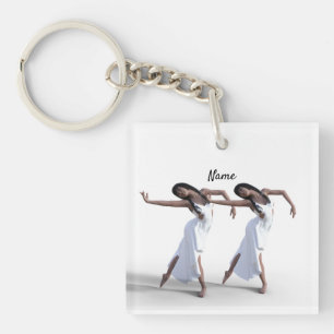 White dress daner Thunder_Cove Sleutelhanger