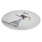 White dress daner Thunder_Cove Snijplank (Hoek)