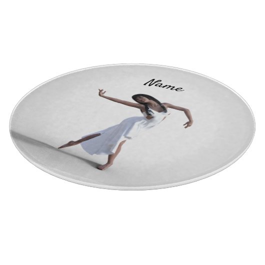 White dress daner Thunder_Cove Snijplank (Hoek)