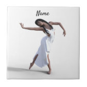 White dress daner Thunder_Cove Tegeltje (Voorkant)