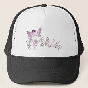 White dress Fairy roze - The Bride Trucker Pet