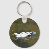 White Duck Sleutelhanger (Voorkant)