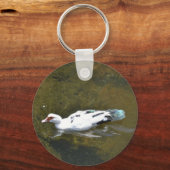 White Duck Sleutelhanger (Voorkant)