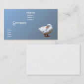 White Duck Visitekaartje (Voorkant / Achterkant)