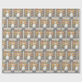 White Duck Window Shopping For Sneakers Cadeaupapier (Vlak)