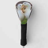 White Ducks Lovers Golfheadcover (Voorkant)