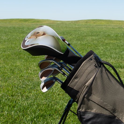 White Ducks Lovers Golfheadcover (Insitu)
