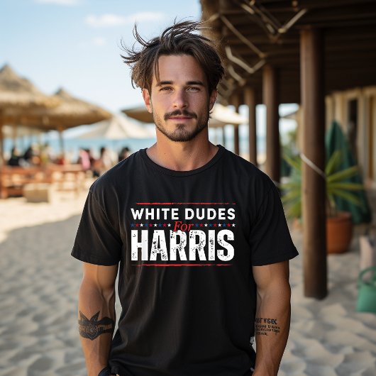 White Dudes voor Harris-Kamala 2024 T-shirt
