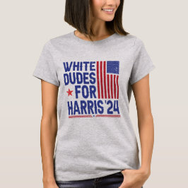 White Dudes voor Kamala Harris 2024 T-shirt