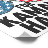 White Dudes voor Kamala Harris Sungles USA Poster (Hoek)