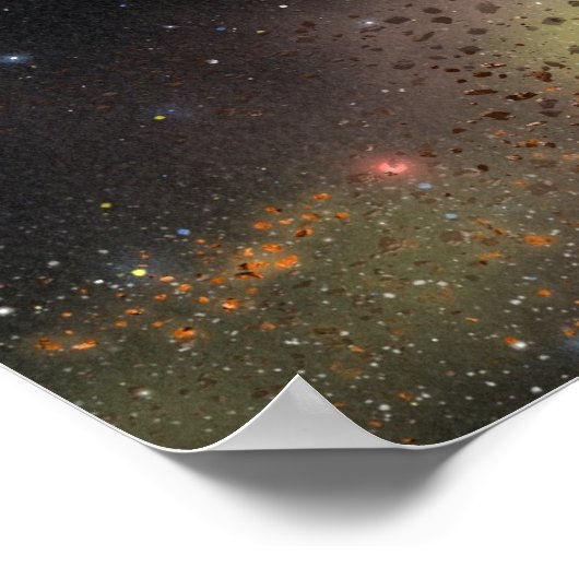 White Dwarf Shredding a Planet Poster (Hoek)