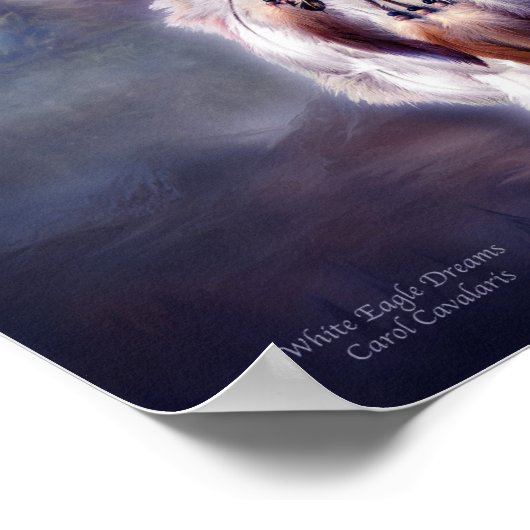 White Eagle Dreams 2 Art Poster/Print Poster (Hoek)