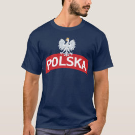 White Eagle on Polska Arc T-shirt