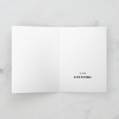 White Easter Bunny, Happy Easter Kaart (Binnen)