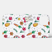 White Easter Pattern Phone Case (Achterkant (horizontaal))