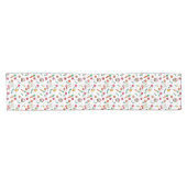 White Easter Pattern Table Runner Korte Tafelloper (Horizontaal)