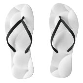 White Eggs Shells Funny Custom Creëer Teenslippers (Voetbed)