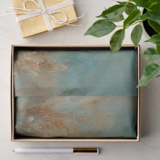 White Egret in Flight Waterverf Decoupage Tissuepapier (Geschenk)