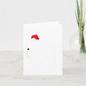 White Elephan, Christmas Party Gift  Kaart (Voorkant)