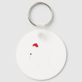 White Elephan, Christmas Party Gift  Sleutelhanger (Voorkant)