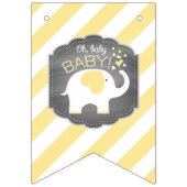 White Elephant Baby shower Vlaggetjes (Derde vlag)