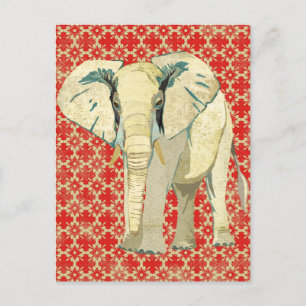 White Elephant Briefkaart